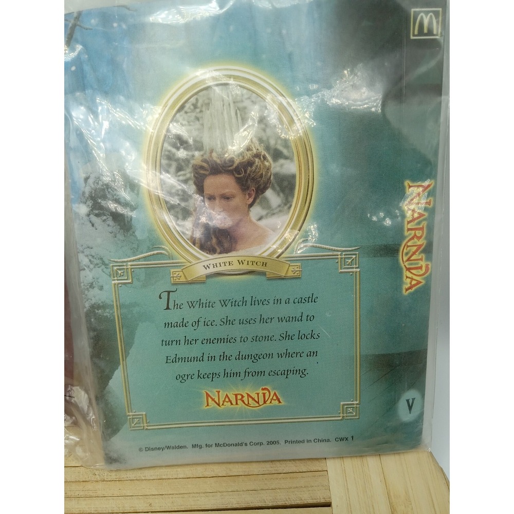 2005 The Chronicles of Narnia McDonalds Happy Meal Toy - The White Witch #5 - Picture 6 of 12